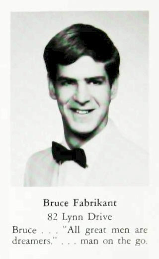 Bruce Fabrikant, Class of 1970