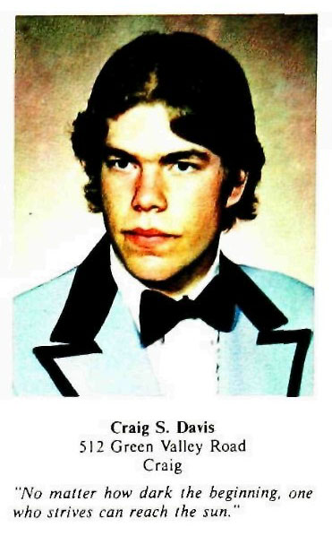 Craig S. Davis, Paramus High School Class of 1983