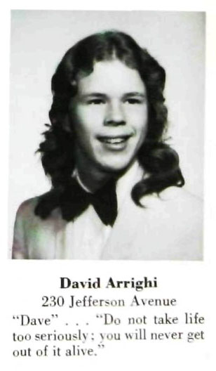 David Arrighi, Paramus HS Class of 1974