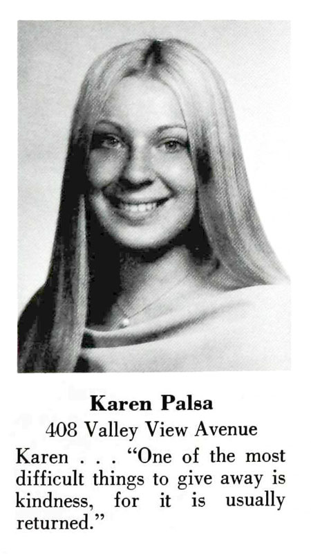 Karen Palsa, PHS Class of 1973