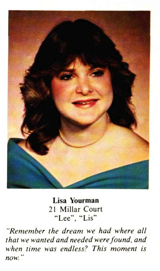 Lisa Yourman Helbig, PHS Class of 1984