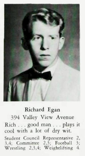 Richard Egan  - Paramus High School Class of 1966