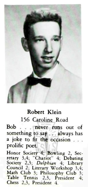 Robert Klein, Class of 1966