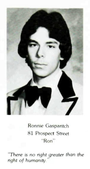 Ronald "Ron" Gasparitsch, Class of 1979