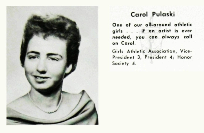 Carol Ann Pulaski, Class of 1961
