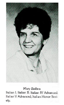 Mary L. Bellina, 1980
