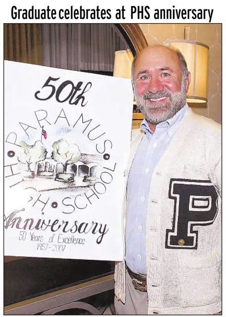 Ken Tashian at the 50th Anniversary of Paramus HIgh School
