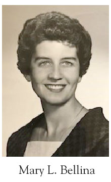 Mary L. Bellina, 1960