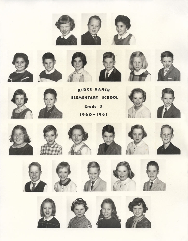 Ridge Ranch Elementary School - Grade 3 (1960-61) lores