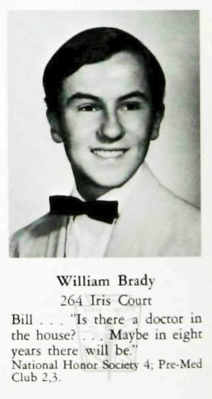 William Brady, Class of 1968