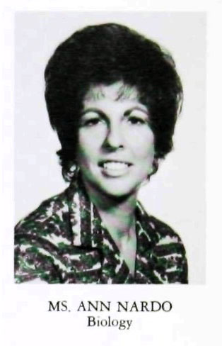 Ann B. Nardo, Faculty of Paramus High School