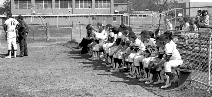 Baseball history from April, 1974 - Photo by Stan Cohen