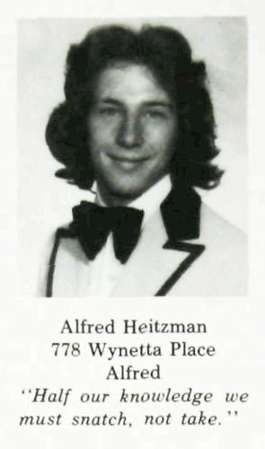 Alfred F. Heitzman, PHS Class of 1976
