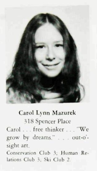 Carol Mazurek - Paramus High School Class of 1971
