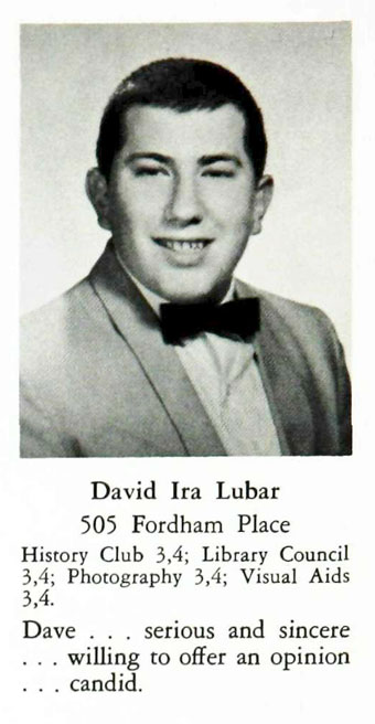 David Lubar, Class of 1965