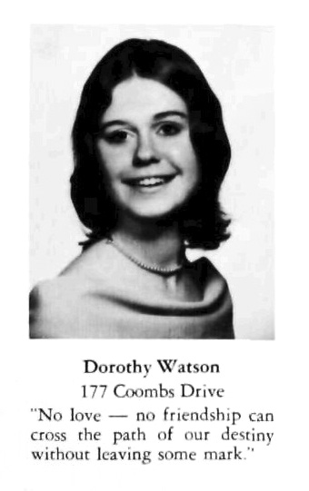 Dorothy Watson, PHS Class of 1972