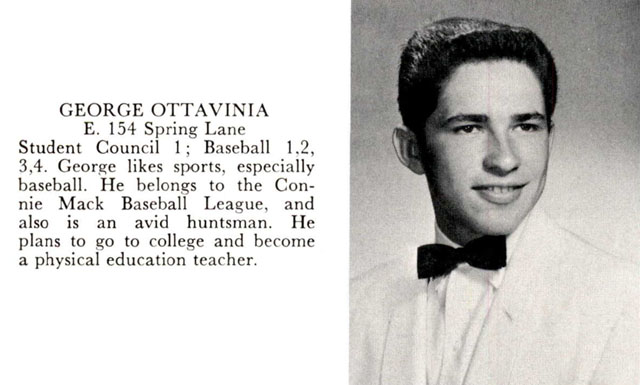 George Ottavinia, Paramus High School Class of 1960 - the first graduation year