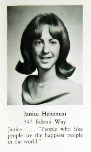 Janice Heitzman-Hassett, Paramus High School Class of 1967
