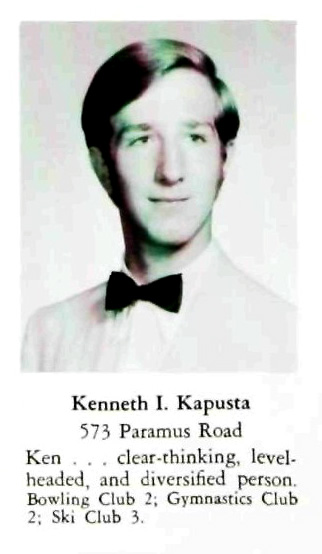 Kenneth Kapusta, Class of 1970