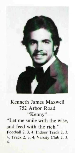 Kenneth Maxwell, Class of 1975