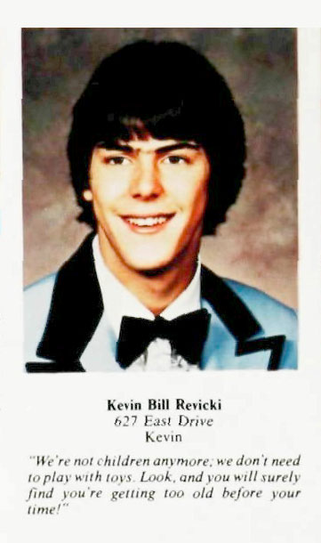 Kevin William Revicki, Paramus HS Class of 1982