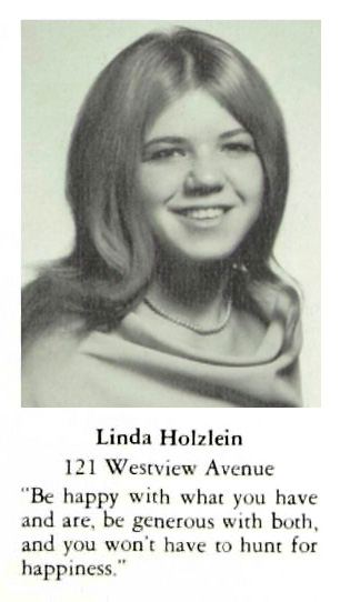 Linda Lou Holzlein (Walker), PHS Class of 1972