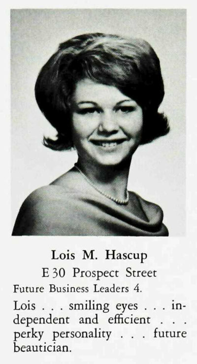 Lois Hascup Spritzer, Paramus High School Class of 1965