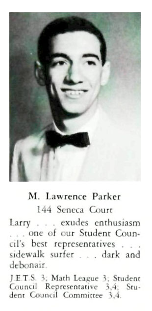 MARIO LAWRENCE PARKER, PHS Class of 1967