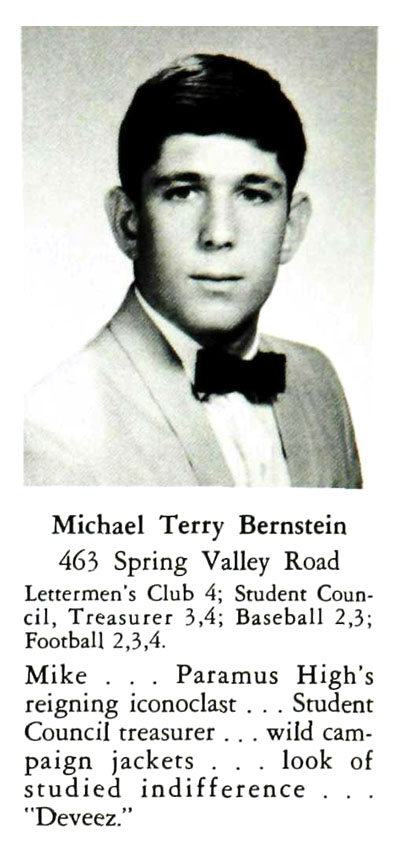 Michael Terry Bernstein, Class of 1965
