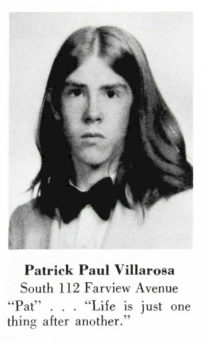 Patrick Villarosa, PHS Class of 1973