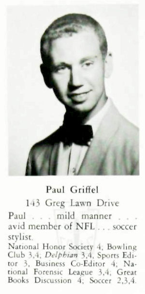 Paul Griffel Yearbook 1969