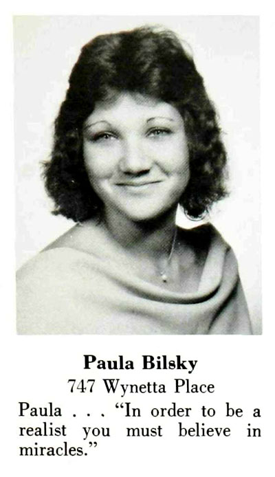 Paula Bilsky Griner, Class of 1973