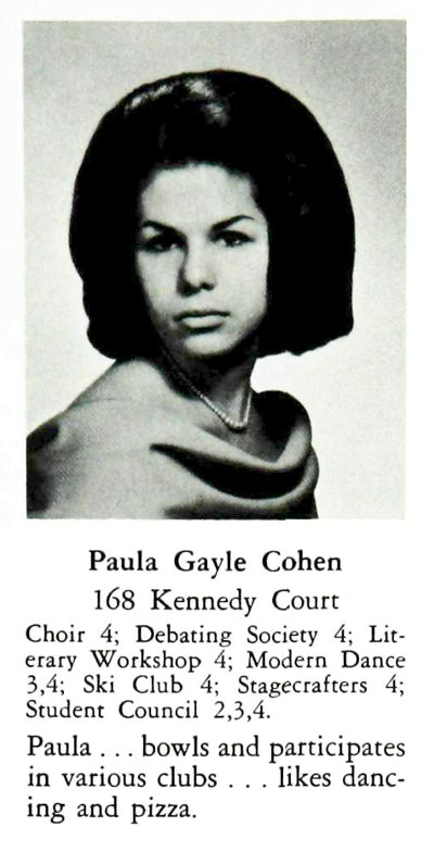 Paula Cohen-Clemente, Class of 1965