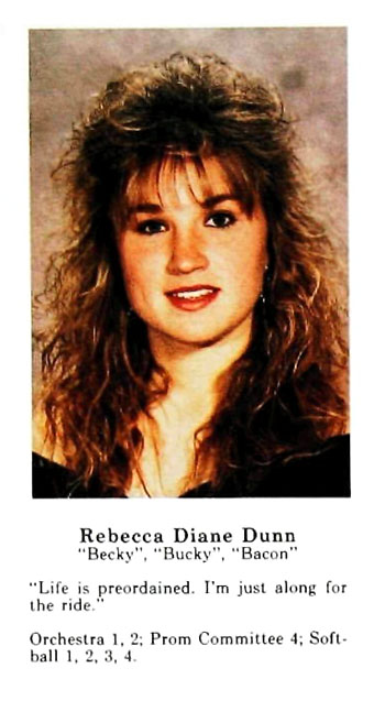 Rebecca Diane Dunn (DeVries) Paramus High School Class of 1992