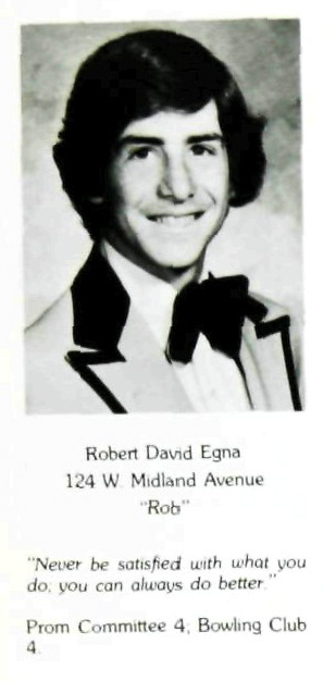 Robert David Egna, Class of 1979
